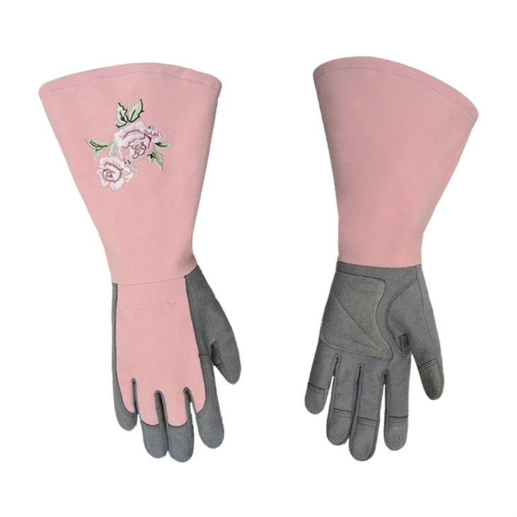 Gartenhandschuhe mit langen Ärmeln